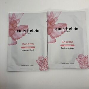 Elvis+Elvin‎ Rosetta Revitalizing Treatment Mask 2 pack New Hydrating Skincare
